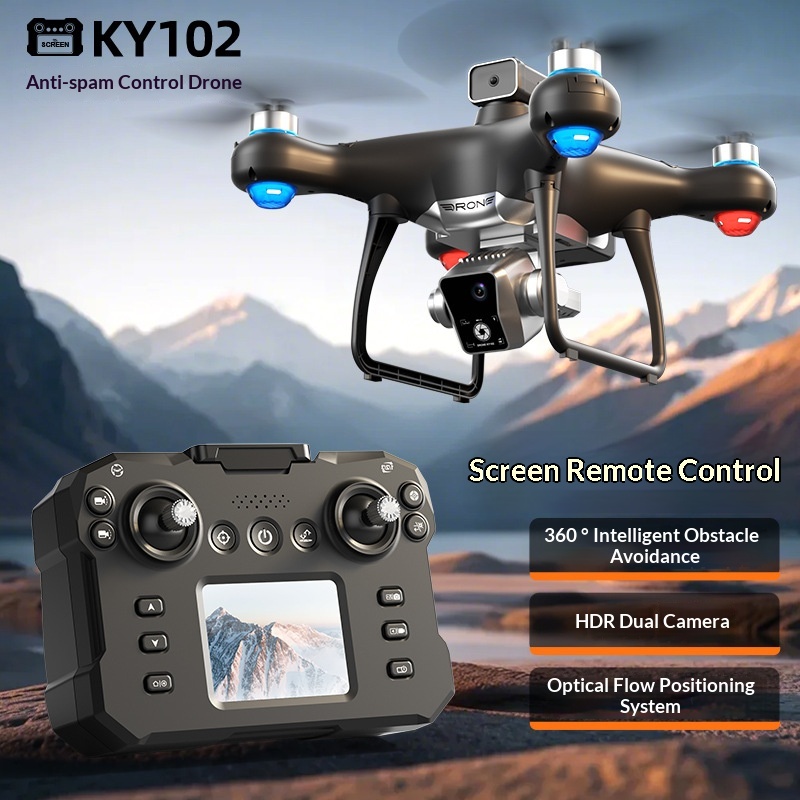Drone Ky102 Rc - Ky102 Drone 4K Hd Dual Camera