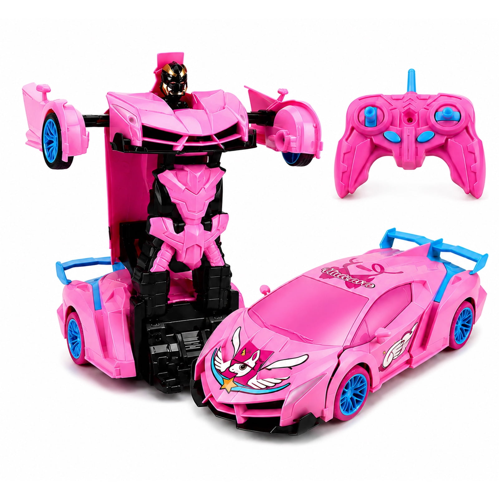 Drone Lidi Rc - Unicorn RC Transforming Robot Car 2-in-1
