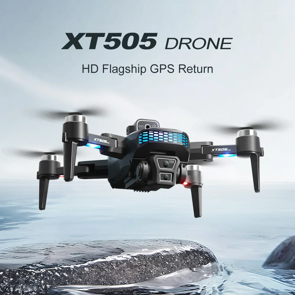 XT505 RC Drone 4K Dual Camera  - Xt505 Rc Drone 评论和价格