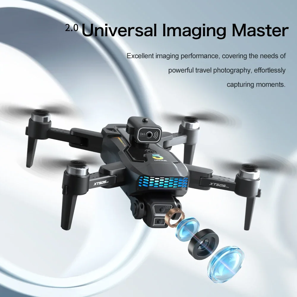XT505 RC Drone 4K Dual Camera  - Xt505 Rc Drone 评论和价格