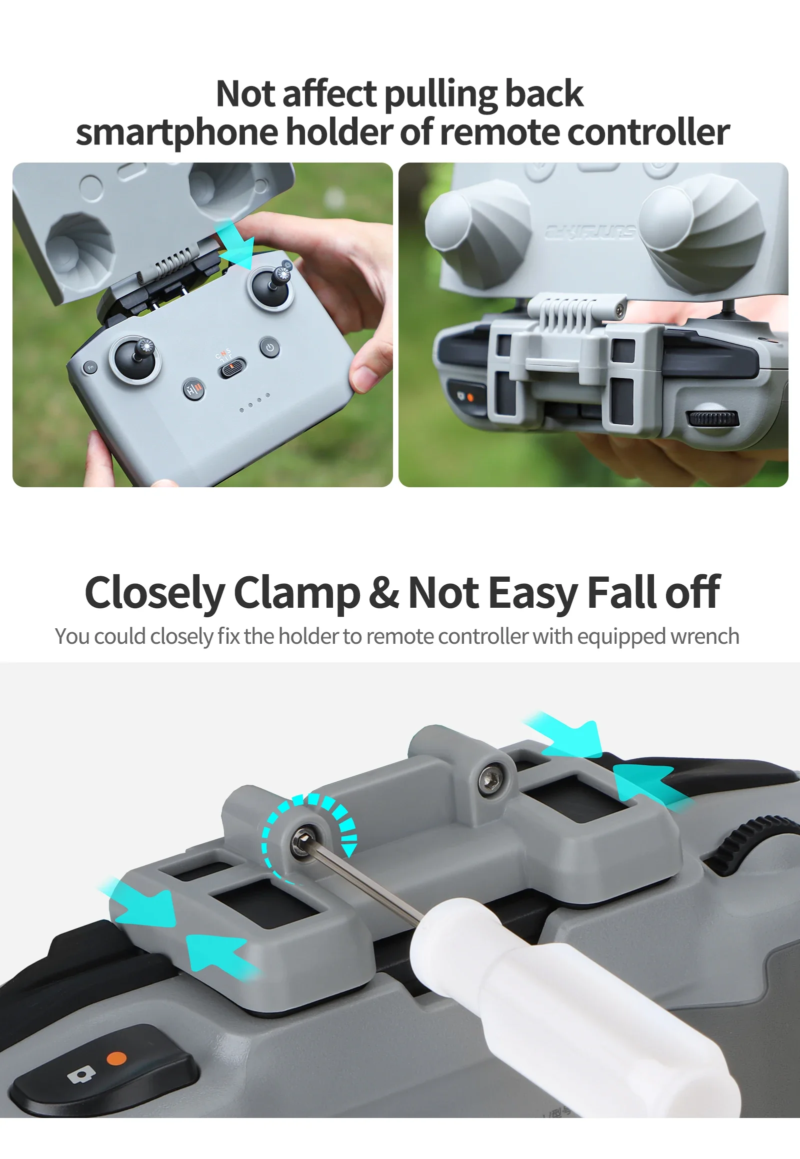 2 in 1 Controller Protector Su - Drone Dji Rc Mini 3 评论和价格