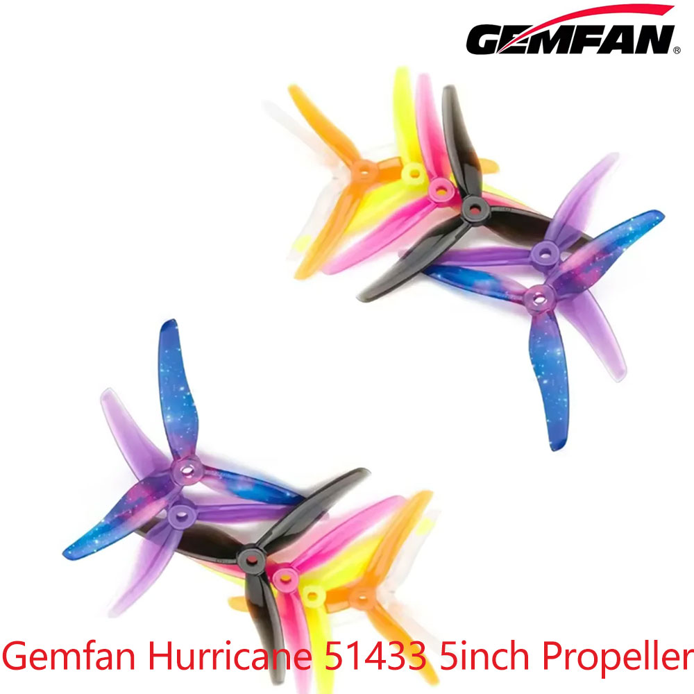 12Pairs Gemfan Hurricane 51433 - Drone Rc2 评论和价格