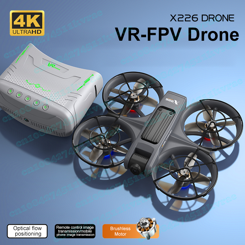 X226 VR FPV Drone 4K HD Dual C - Drone Rc X226 评论和价格