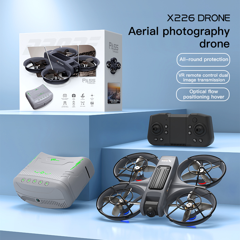 X226 VR FPV Drone 4K HD Dual C - Drone Rc X226 评论和价格