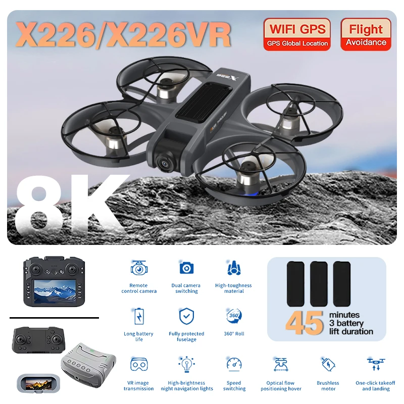 Original X226 X226VR FPV RC Dr - Drone Rc X226 评论和价格