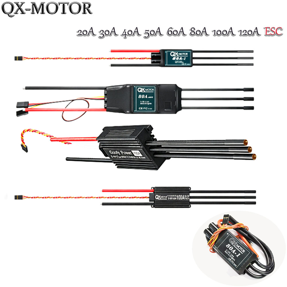 20A-120A Brushless ESC Speed C - Drone Rc Leading 评论和价格