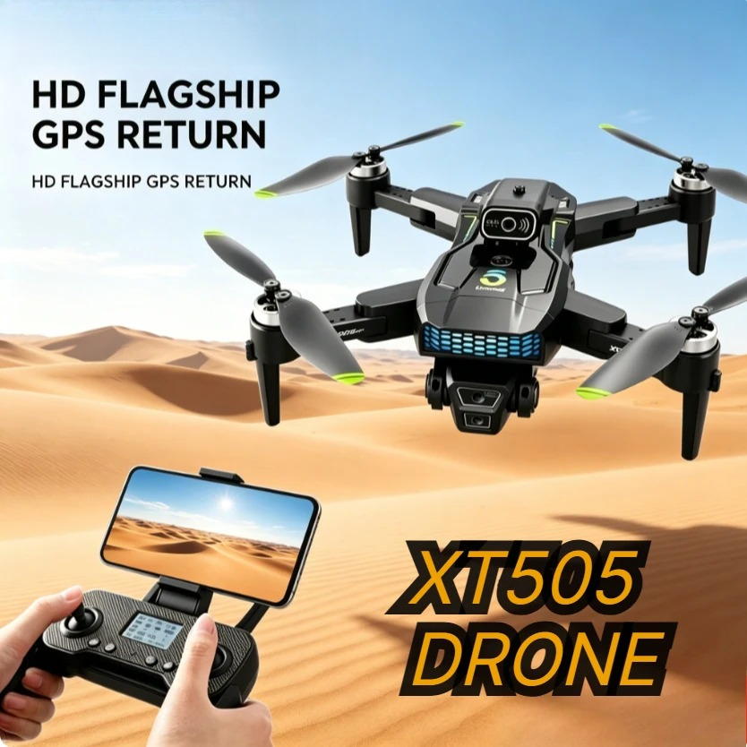 Original XT505 Foldable GPS Dr - Xt505 Rc Drone 评论和价格
