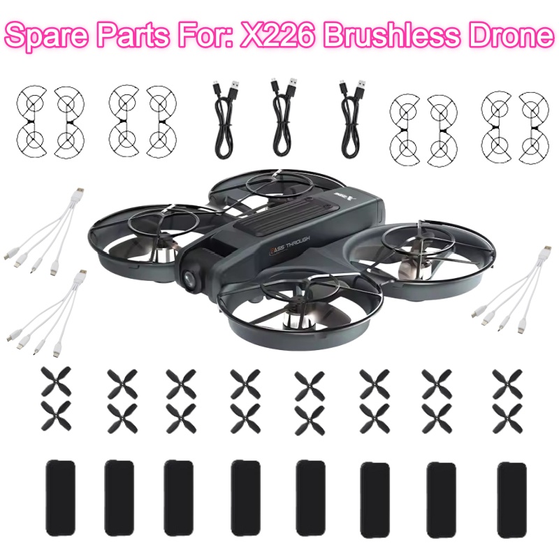 X226 Brushless RC Drone Remote - Drone Rc X226 评论和价格