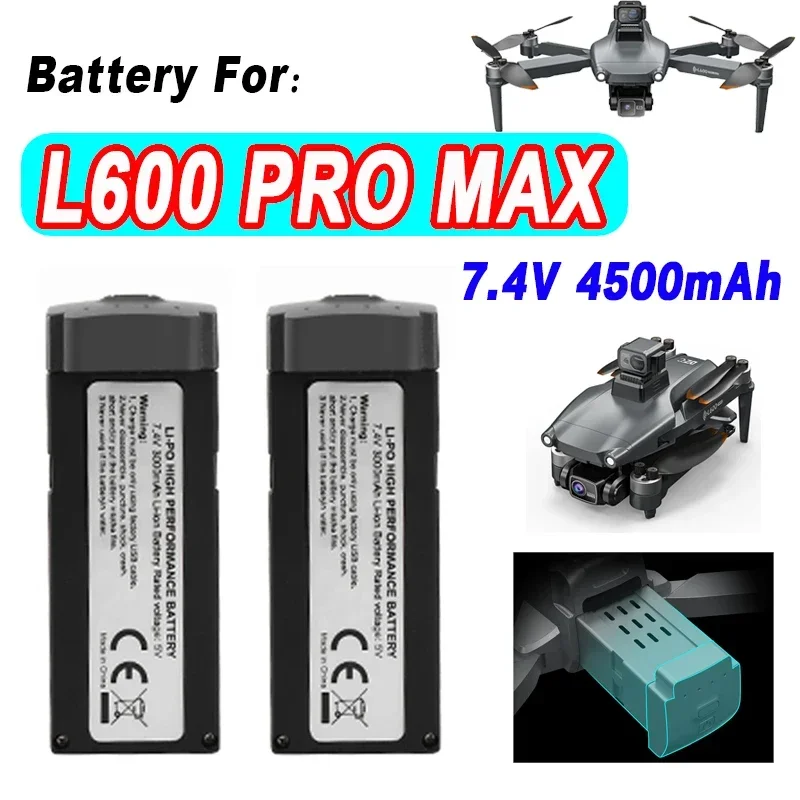 7.4v 4500mah L600 Pro Max Dron - Lyzrc Drone 评论和价格