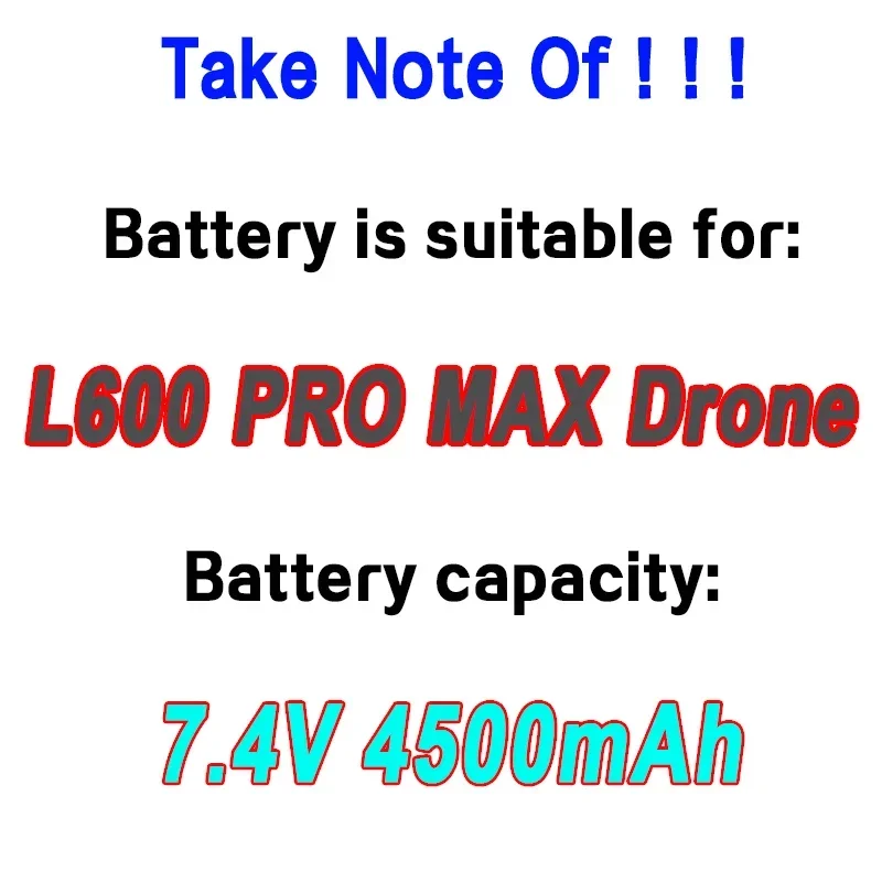 7.4v 4500mah L600 Pro Max Dron - Lyzrc Drone 评论和价格