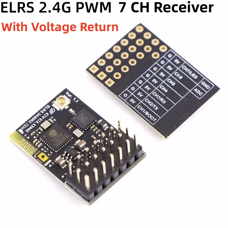 ELRS 2.4G PWM 7CH 6CH CRSF Rec - Drone Rc Leading 评论和价格