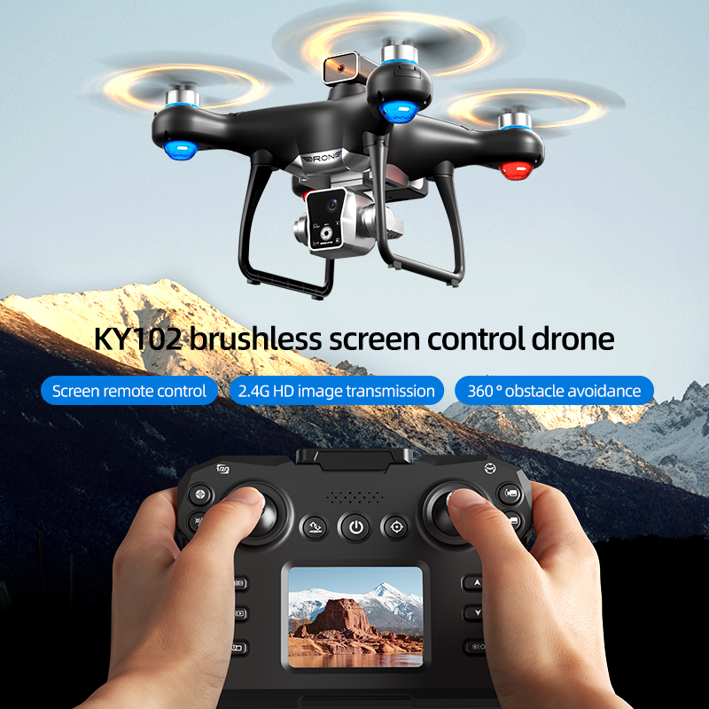 New KY102 With Screen Rc Drone - Drone Ky102 Rc 评论和价格