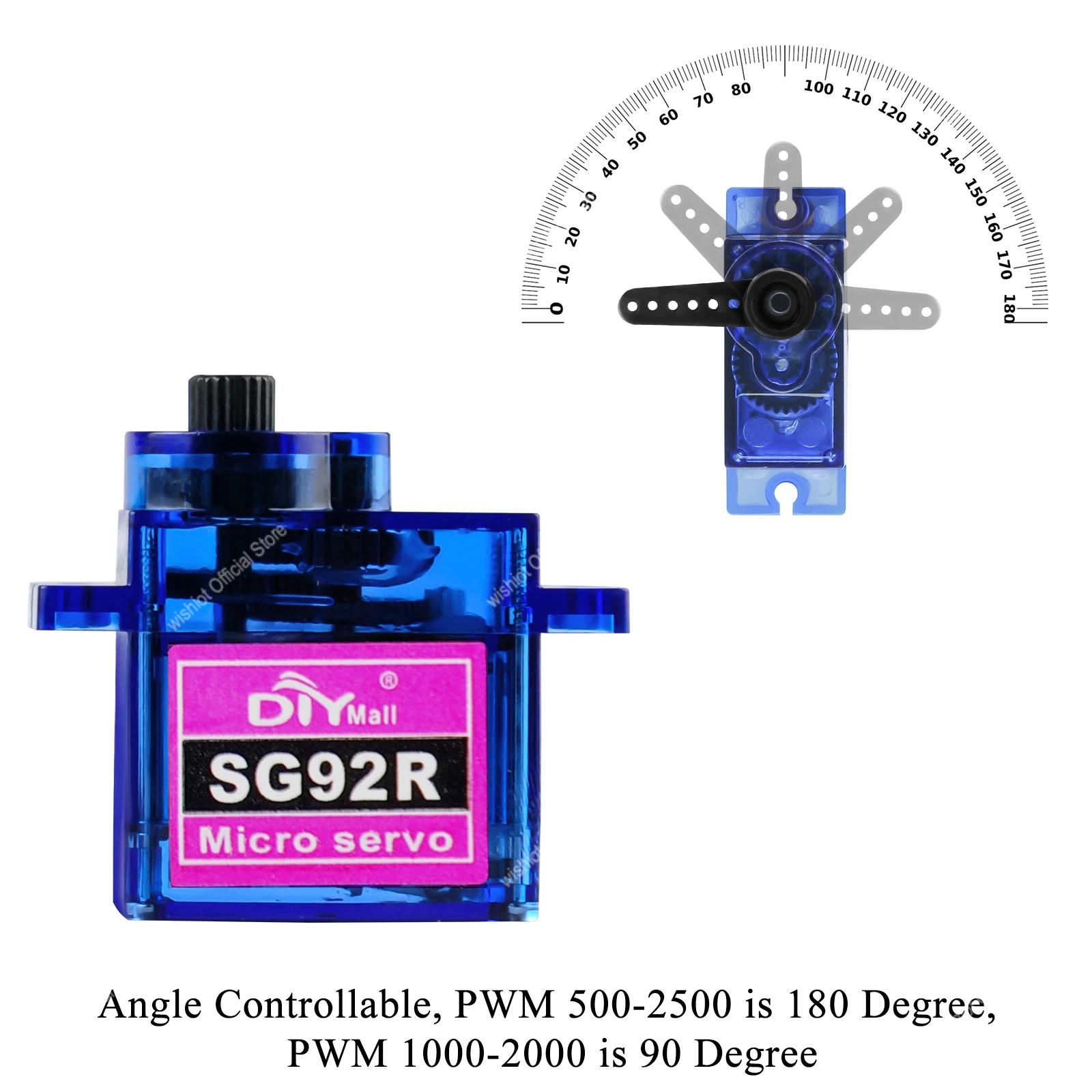 SG92R Micro Servo Motor 4.8-6V - Drone Rc Leading 评论和价格