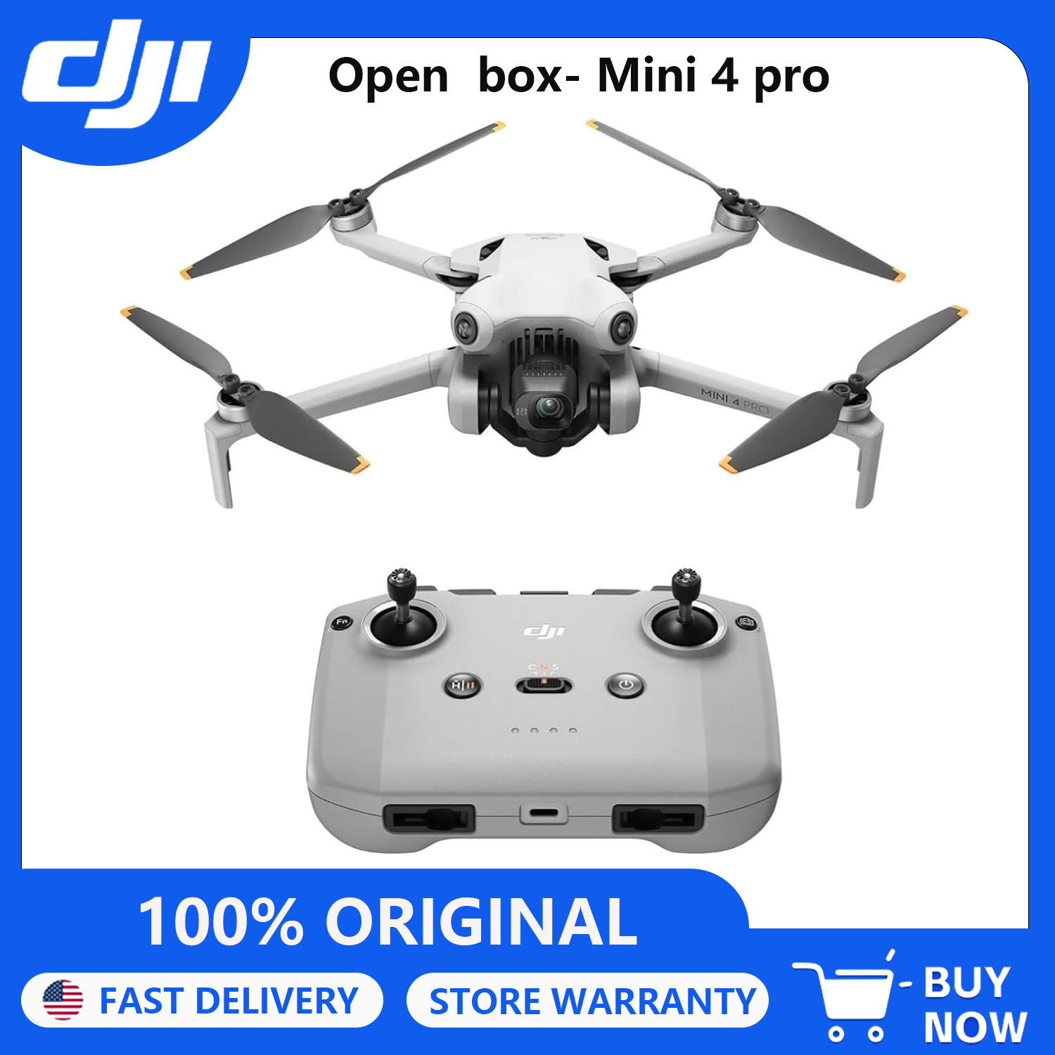 Open Box-DJI Drones Mini 4 Pro - Drone Dji Rc Mini 3 评论和价格