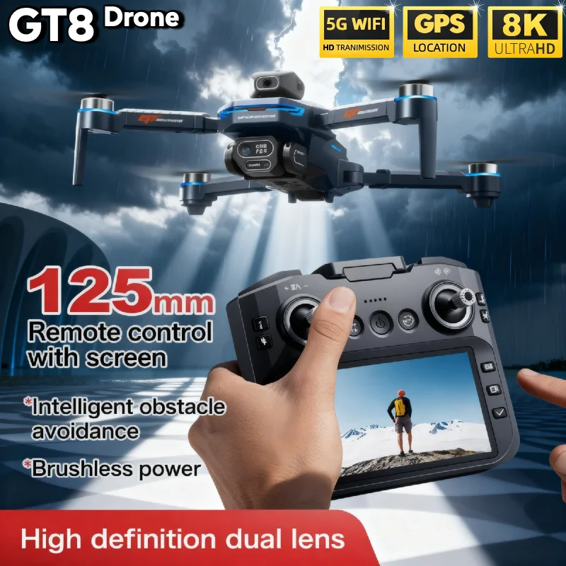 LSRC GT8 Foldable RC Drone Dua - Drone Gt8 Rc 评论和价格