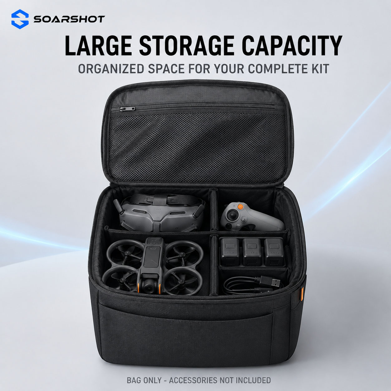 SOARSHOT Carrying Case for DJI - Drone Carrying Bag 评论和价格